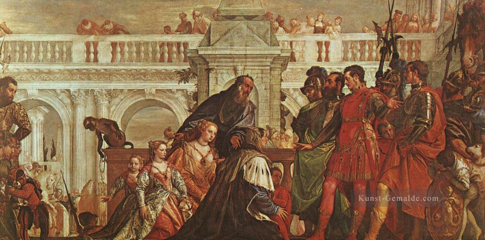 Die Familie von Darius vor Alexander Renaissance Paolo Veronese Ölgemälde